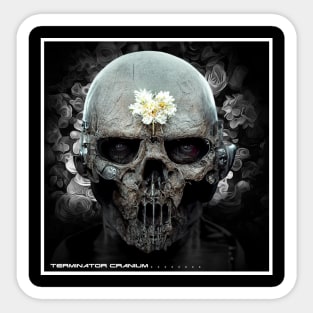 terminator cranium Sticker